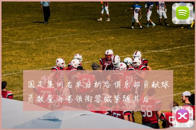 国足集训名单分析各俱乐部贡献球员数量海港领衔蓉城紧随其后